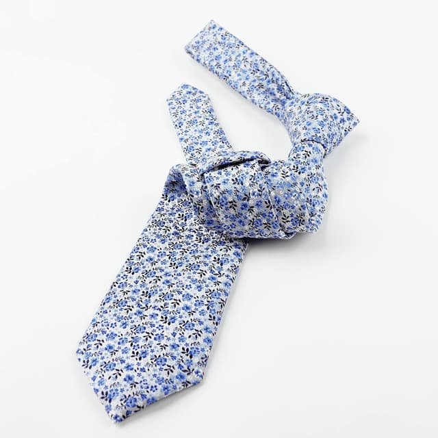 Detalle de Alizeal Mens tie set 8cm floral