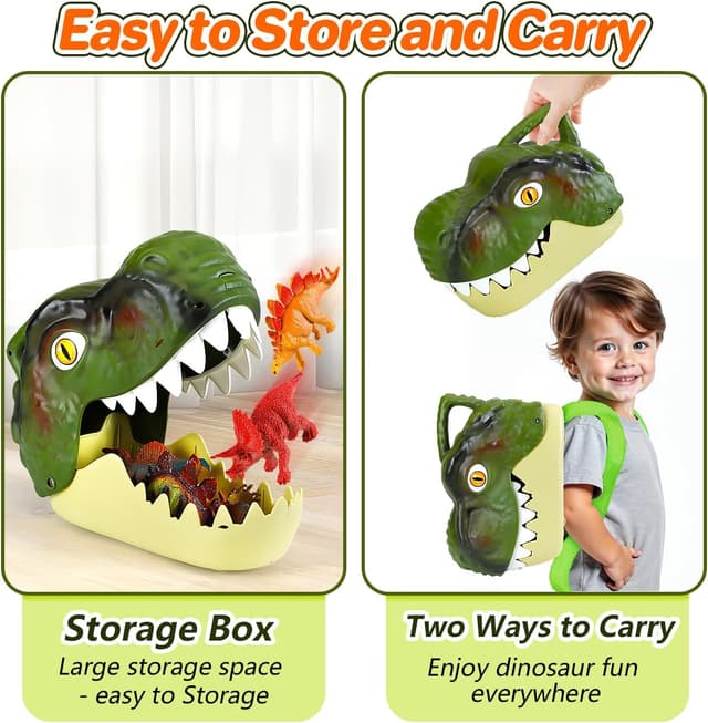 Thumbnail 1 de HahaGift Dinosaur Toys 45pcs playset