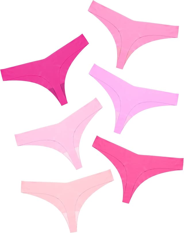 Imagen de DEANGELMON Seamless Thongs for Women No Show Underwear en OfertitasTOP