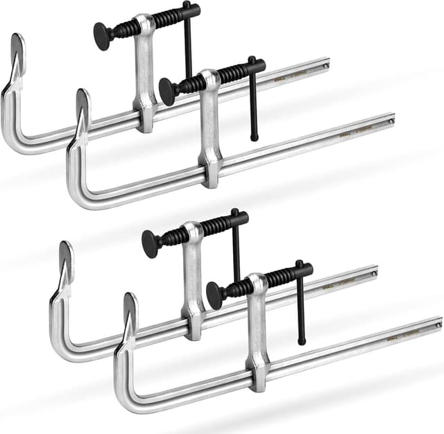 Imagen de SHALL 12-Inch Bar Clamp set 450 lbs load limit 🛠 en OfertitasTOP