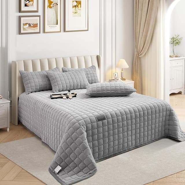 Thumbnail 6 de OKYUK Parure velours 230 x 250 cm