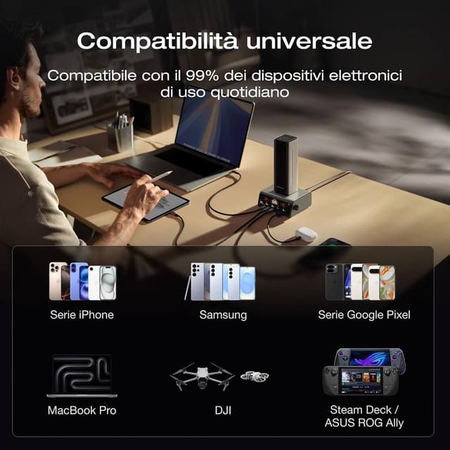 Detalle 2 de EcoFlow RAPID Pro power bank 27650mAh 300W