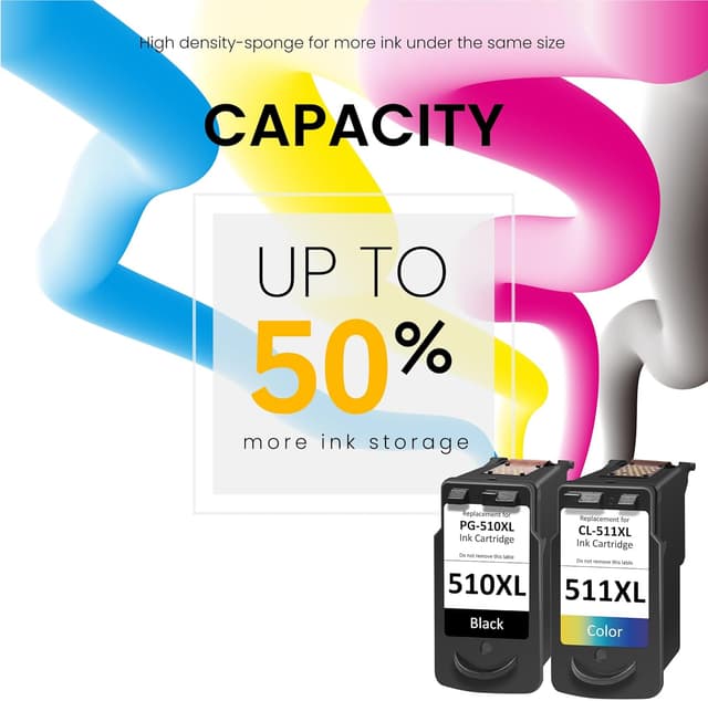 Thumbnail 4 de Compatible Canon PG-510 CL-511 Ink Cartridges for Pixma