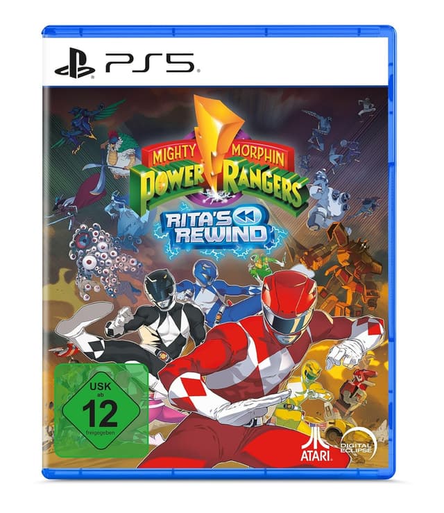 Detalle de Atari Mighty Morphin Power Rangers: Ritas Rewind – PS5