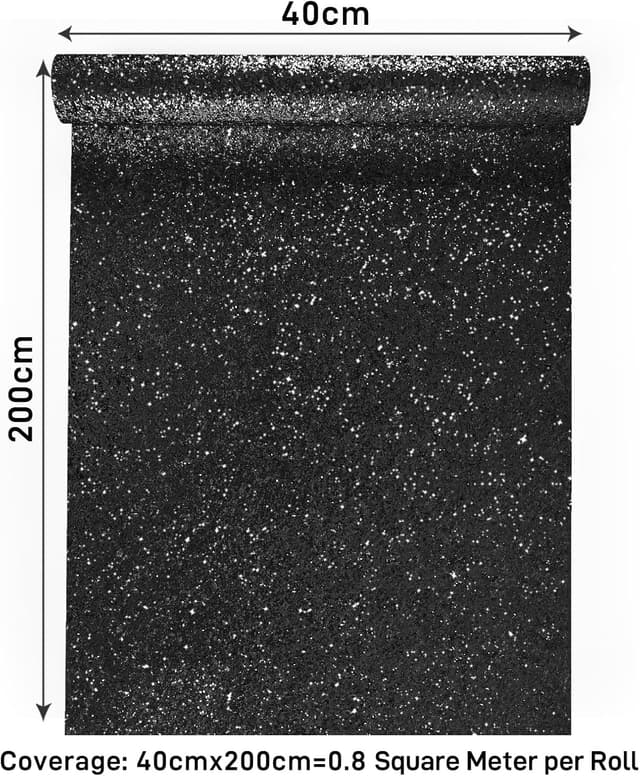 Thumbnail 6 de VaryPaper Glitzer Tapete selbstklebend 40 cm