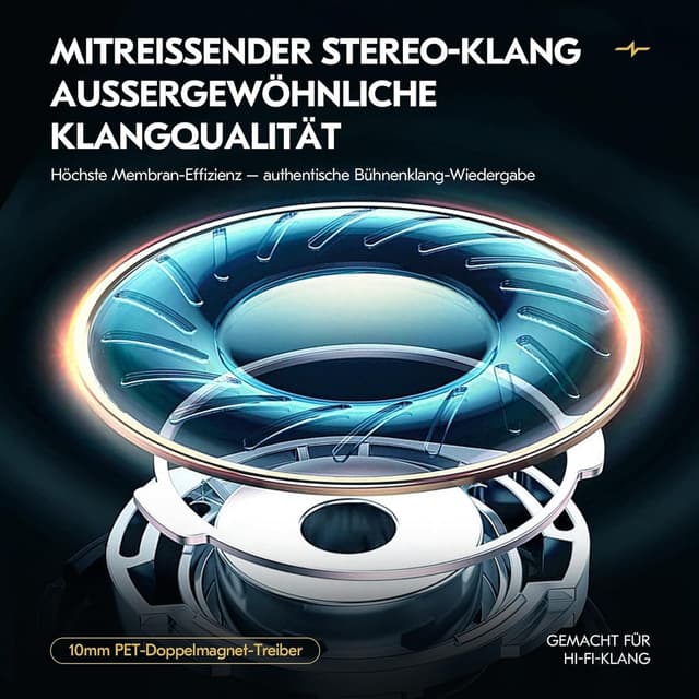 Detalle 2 de Yinyoo CCZ MC01 Soul – kabelgebundene In-Ear-Monitore für Musiker mit 3,5-mm-Anschluss