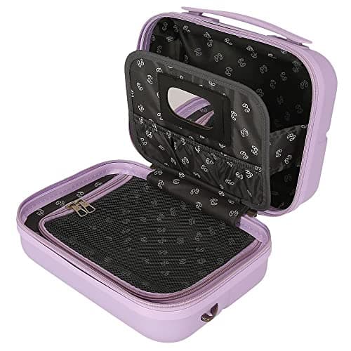 Detalle de Pepe Jeans Accent neceser rígido adaptable con bandolera (ABS) morado, 29x21x15 cm