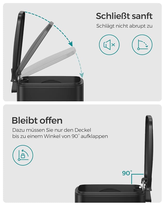 Thumbnail 4 de SONGMICS Kosmetikeimer 8 Liter 🗑