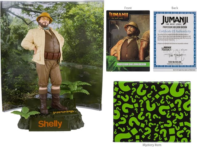 Thumbnail 2 de McFarlane Toys Profesor Sheldon Oberon Jumanji 6" 🧙
