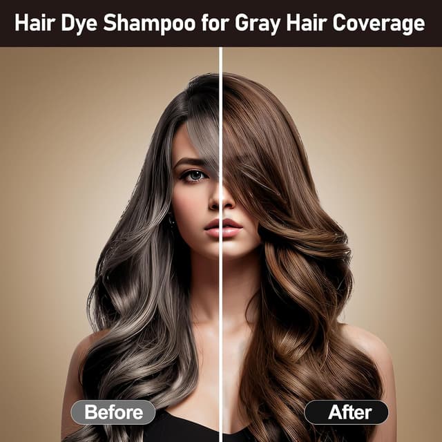 Thumbnail 6 de Haarfärbeshampoo 3in1 Kastanienbraun 500 ml