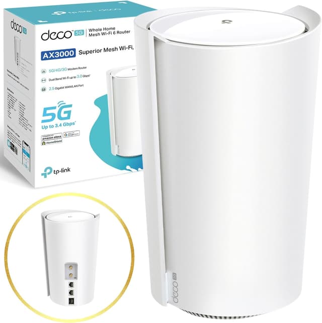 Imagen de TP-Link Deco X50-5G 230 m² 5G router en OfertitasTOP