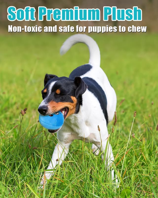 Thumbnail 2 de TongkTAI 3in Soft Plush Squeaky Dog Toys 10 Pack