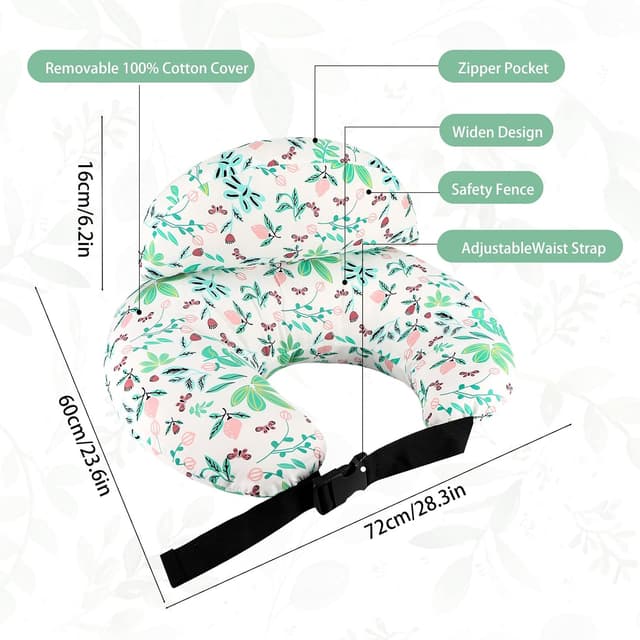 Detalle 2 de Cuscino allattamento Vasmeiy con bordo sicuro