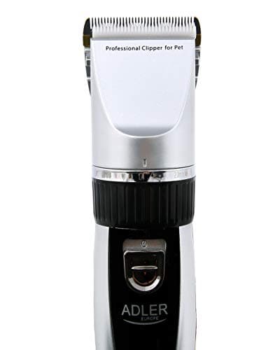 Detalle de Adler Europe AD 2823 afeitadora/cortapelos para mascotas con hoja de cerámica y cabezal de titanio