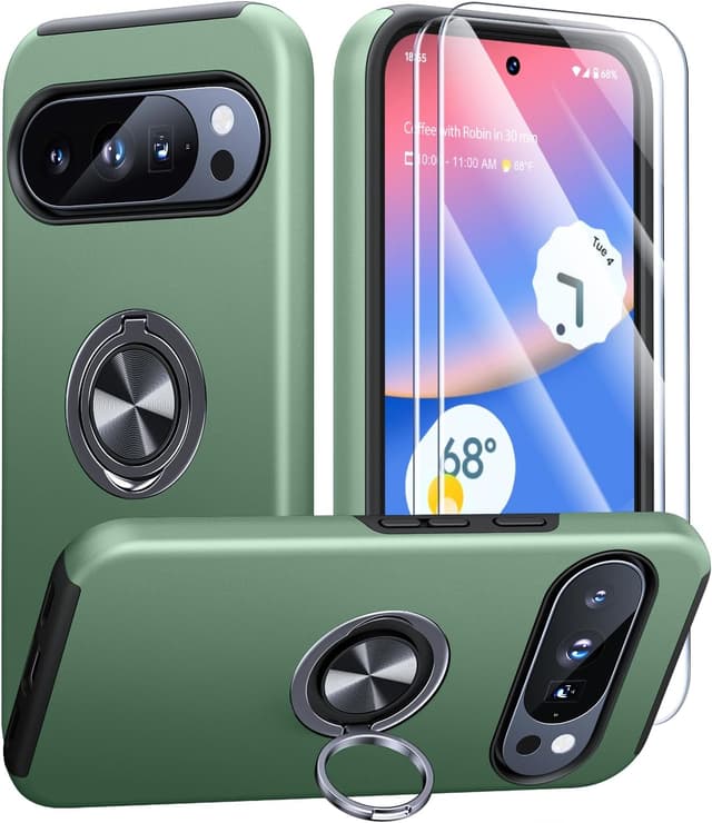 Detalle de Pixel 10 Pro case with 2 screen protectors