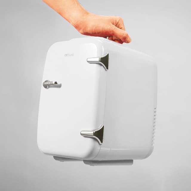 Detalle de Cecotec Bolero MiniCooling mini-réfrigérateur 4 L 12V/220V Habana White, refroidissement & chauffage