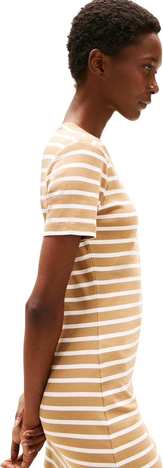 Detalle 2 de Tommy Hilfiger Women’s New Cody Slim Short Cotton Dress