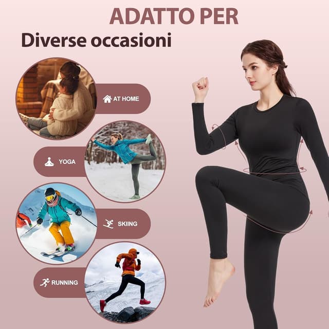 Thumbnail 6 de TBoonor Intimo Termico Donna 90% Poliestere