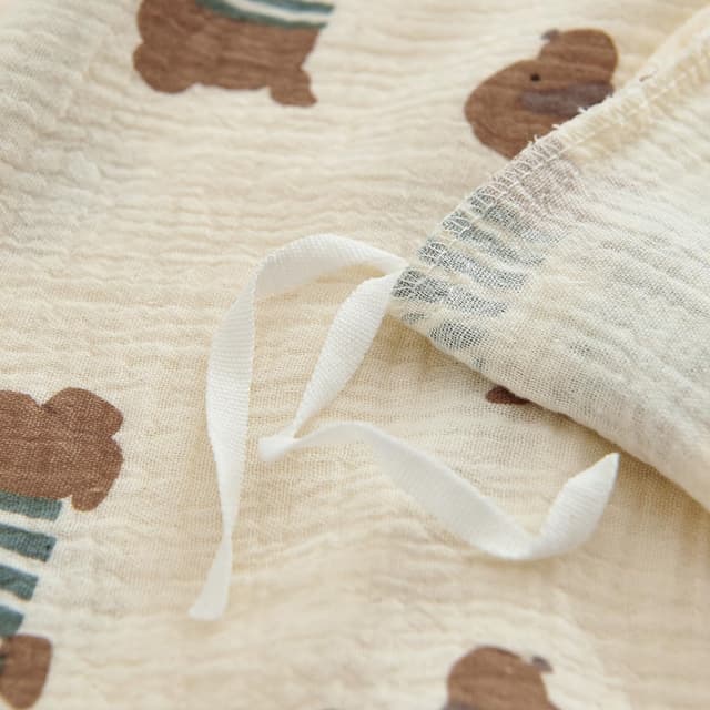 Detalle 2 de AShanlan Kinderbettwäsche 135x200 Musselin-Baumwolle mit Kissenbezug 80x80 (Dackel, Reißverschluss) Oeko-TEX