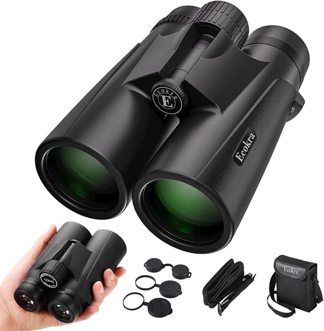 Detalle de 12x42 HD Binoculars for Adults — Night Vision ðŸ”