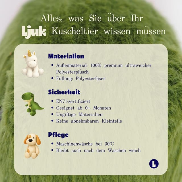 Thumbnail 4 de Ljuk Marvelous Fluff 30 cm Plüschhase