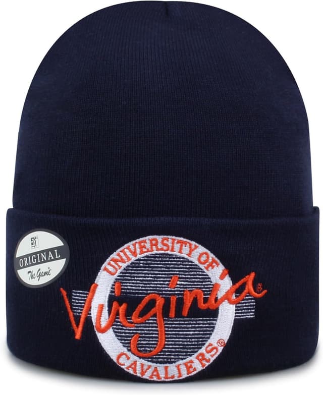 Detalle de The Game NCAA Licensed Beanie Hat (Harvard University Crimson)