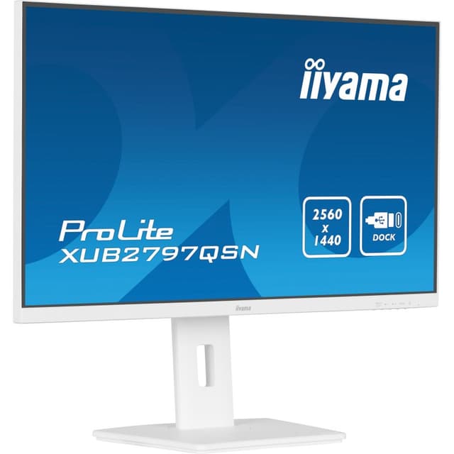Detalle de Iiyama ProLite XUB2797QSN-W1 27" IPS WQHD 100Hz con USB-C y dock
