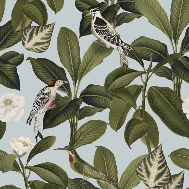 Detalle de Coordonne Rocío Feria papel pintado 🎨