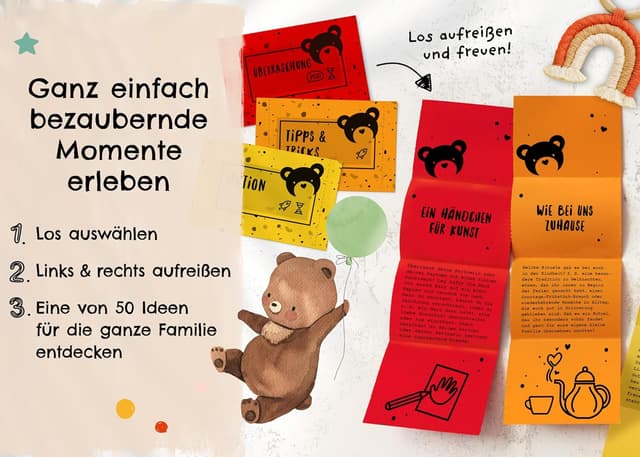 Detalle de Losbox zur Geburt 50 Lose