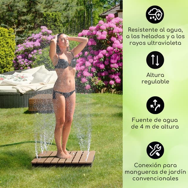 Detalle 2 de blumfeldt Ducha Portátil Exterior 4 m para Camper