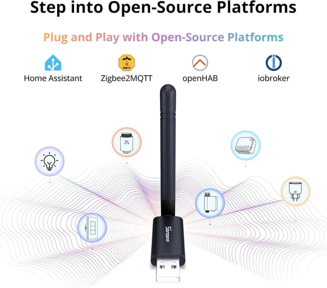 Thumbnail 1 de SONOFF Zigbee 3.0 Dongle Lite USB