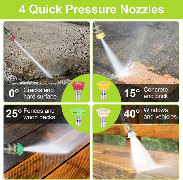 Thumbnail 4 de Pressure Washers 2000W 160Bar Jet Washers 💧