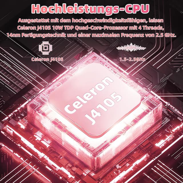 Detalle 2 de Fsjun 14 Zoll Laptop Roségold mit FHD