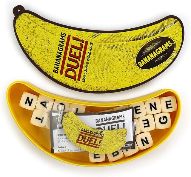 Detalle de Bananagrams Duel (Word Game) for 2 Players, Ages 7+
