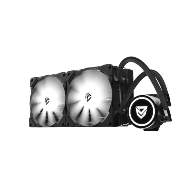 Detalle 2 de Nfortec Hydrus V2 240 White — Kit refrigeración líquida