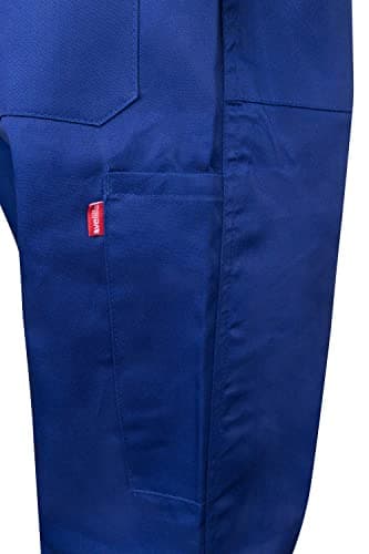 Detalle 2 de Velilla 214 Mono modelo italiano azulina talla 52 con cierre asimétrico y doble cursor