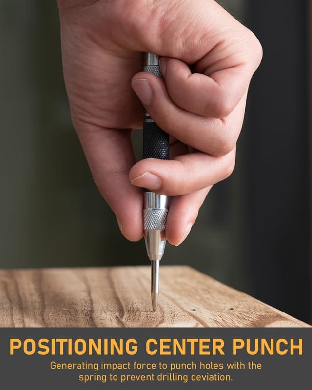 Detalle de STAGEEK Ensemble de crayons de charpentier avec taille-crayon, recharges, outil de traçage en carbure et gomme 4B