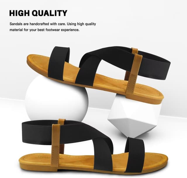 Detalle de DAYDAYGO Elastic Flat Sandals for Women