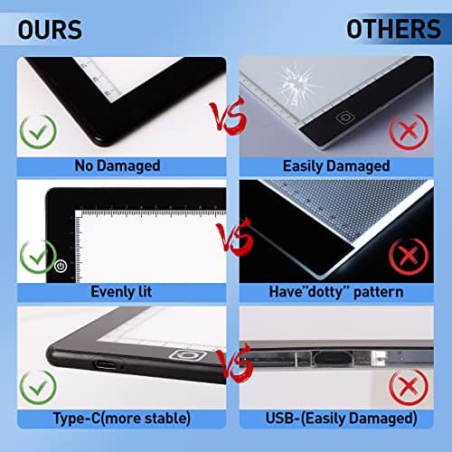 Thumbnail 1 de TOHETO A4 Tablette lumineuse, tableau magnétique