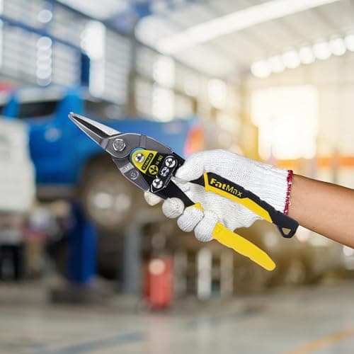 Thumbnail 8 de STANLEY FATMAX 2-14-563: tijera de chapa de corte recto con precisión para aluminio, PVC y mallas