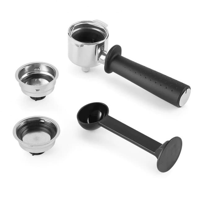 Detalle de DeLonghi Stilosa EC230.BK cafetera espresso negra