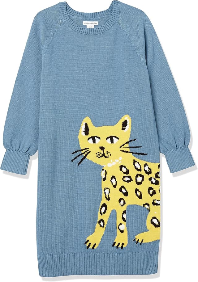 Detalle 2 de Raglan sweater dress 21 in crewneck