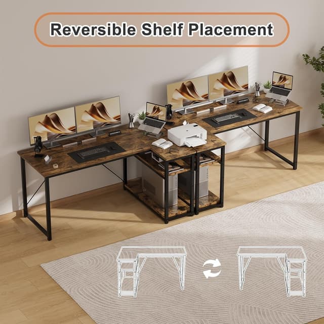 Detalle de JUMMICO scrivania angolare 140x80