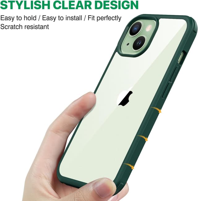 Thumbnail 6 de CENHUFO iPhone 15 Case with Built‑in Screen Protector 360° Cover