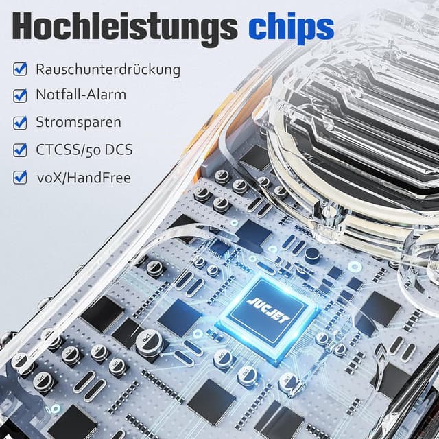 Thumbnail 2 de JUCJET 88E Walkie Talkie