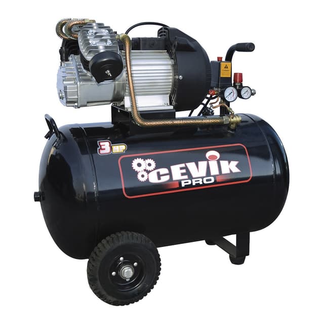 Detalle de CEVIK PRO Compresor 100 litros 3 HP herramienta