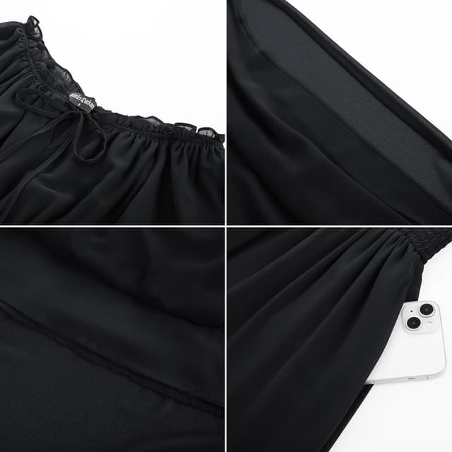 Thumbnail 6 de SCARLET DARKNESS Abito medievale donna maxi 📷