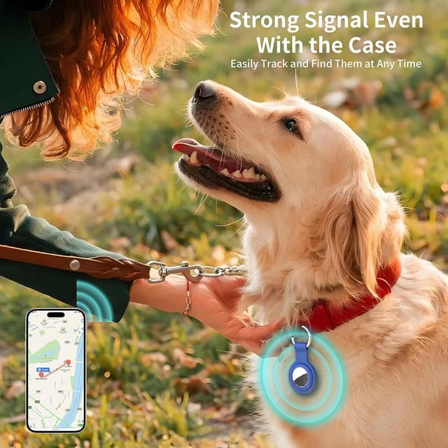 Thumbnail 5 de AirTag Holder Case Keychain 4-Pack