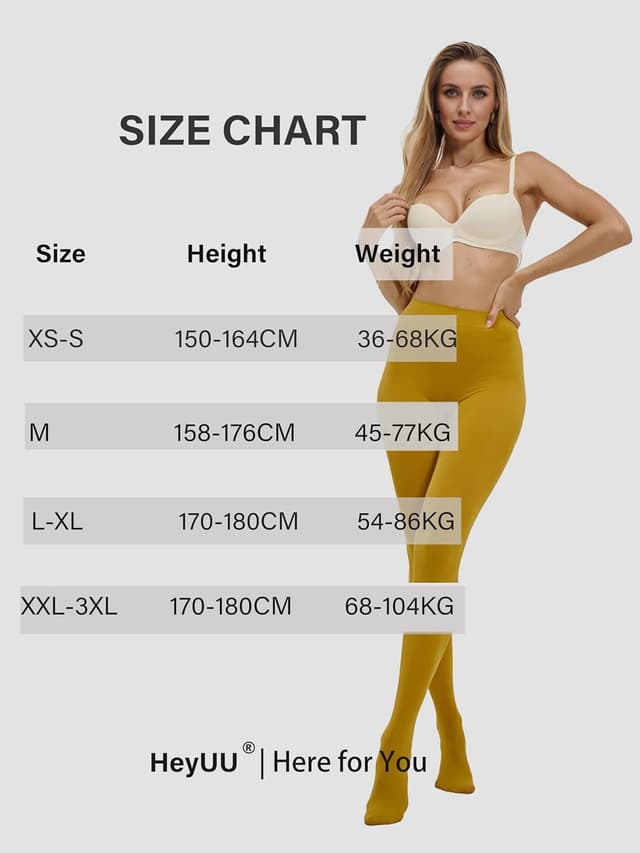 Thumbnail 5 de HeyUU Donna Collant Colorato 80 DEN