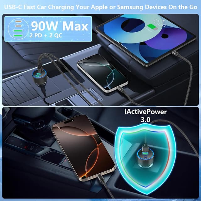 Thumbnail 6 de Rombica 90W USB-C KFZ Ladegerät MFi